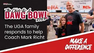 Kirby Smart and UGA legends join forces to help Mark Richt | 2025 Chick-fil-a DawgBowl