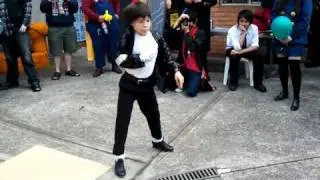 Lucas Knight dancing to 