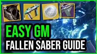 ЛЕГКИЙ фарм Fallen Saber GM за 10 минут | Руководство Fallen Saber Grandmaster Nightfall