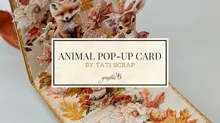 How To Make A Stunning Woodland Animals Pop-Up Card | Autumn Greetings Craft Tutorial
