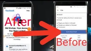 Your Account Has been Locked Facebook | Facebook locked problem solved 2021