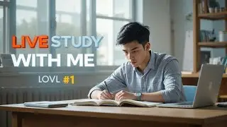 🔴 Live Study With Me | Consistent Study Session | Hindi | UPSC &bull; NEET &bull; SSC &bull; Nursing
