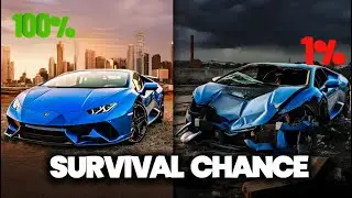 BeamNG.Ddrive Realistic Crashes | Epic Survival Chance Test