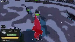 Yeti Trike vs Yeti Trike who will win in Jurassic blocky?