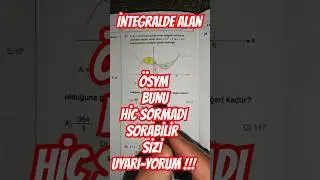 &Ccedil;ıkar UYARIYORUM! İntegralde Alan Hesabı #integral #aytmatematik #ayt2025 #ayt #yks #tyt