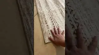 Machine washable rug hack! non-slip & gorgeous