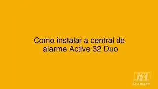 Instala&ccedil;&atilde;o da  Active 32 Duo JFL