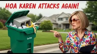 HOA Karen Kept Knocking Over My Trash Can &mdash; Until I Filled It With Concrete