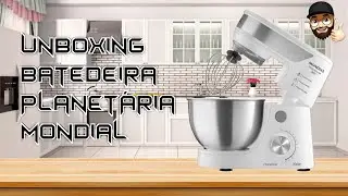 🔥 UNBOXING BATEDEIRA PLANET&Aacute;RIA PREMIUM DA MONDIAL | BP-02P | PRIMEIRAS IMPRESS&Otilde;ES | TECHNONERD