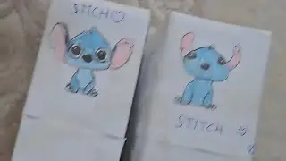 Stitch A&ccedil;ılım ASMR #harrypotter#diy#vlog#unboxing 
