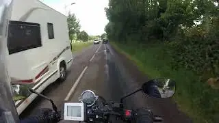 De Touques à Villerville (F) / Moto Guzzi V7 Stone 850