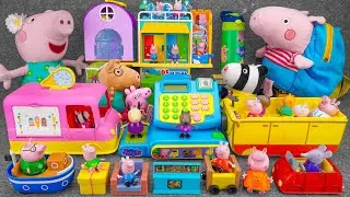 93 Minutes of Satisfying ASMR Unboxing | Adorable Peppa Pig Waterpark & Cash Register Playset