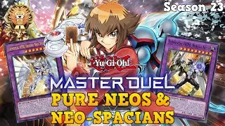 PURE Neos and Neo-Spacians DESTROYING the Master Meta in Yu-Gi-Oh! Master Duel Season 23
