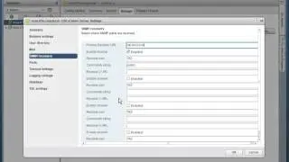 SMTP NTP Settingsfor vCenter Server