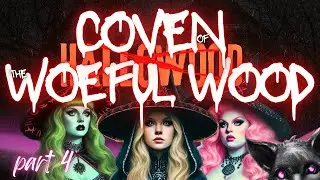 Part 4 | Down the Wicked Road | 🎃  HALLOWEEN Spooky Bedtime story music where Witches Get Stitches