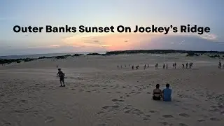 Outer Banks Sunset On Jockey's Ridge