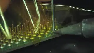 Soldering broken CPU pin (Pentium 3)