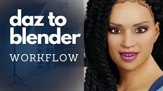 Полный рабочий процесс Daz в Blender: Importer, Auto Rig Pro, руководство по Blender NLA