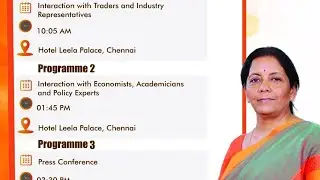 FM's Session 3 Chennai 08-02-2020