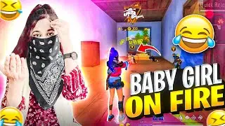 SO FUNNY BABY GIRL COMMENTARY||💯||FUNNY GAME PLAY||🤣|| #babygirlff #viralvideo #funny