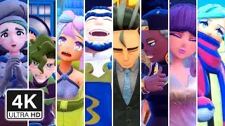 Pok&eacute;mon Scarlet & Violet (Switch 2) All Gym Leader Rematch (4K60FPS)