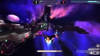 Starhawk - Hawk Space Combat in Multiplayer Gameplay (PS3)