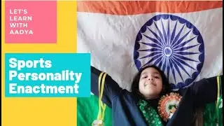 Winner Sports Personality Enactment |Fancy Dress | Deepa Malik| Let's Learn with Aadya
