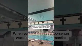 POV: you thought winter training was short course😅 📸: @texasswimmingcenter