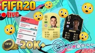 FIFA 20 NEW OBJECTIVES + SBC's!!! BPL PREM STARTER TEAM EA ACCESS *LIVESTREAM*