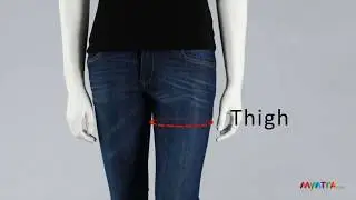 How To Measure Yourself - Women's Bottomwear (Eng)