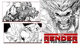 How To Render For Comics