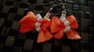 Republic Day special | Earrings for Republic Day | Satin Ribbon DIY Earrings