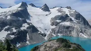 Mount Daniel, Lynch Peak, Pea Soup Lake, Jade Lake Marmot Lake, and Hyas Lake Loop.