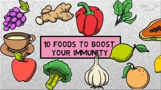 10 food to boost your immunity | Home Chef Journal #shorts #1