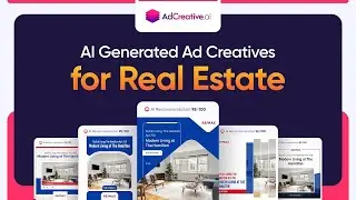 Discover How AI Can Create Real Estate Ads for Facebook & Instagram - AdCreative.ai Tutorial 2024