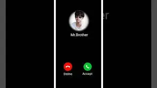 Your brother's calling accept or decline? #accept#call#brother #newtrend