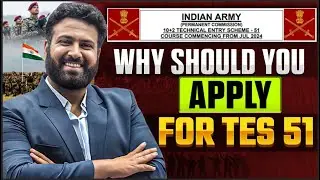 Must Apply To Become Officer🔥 Complete Information About TES 51 Entry | Learn With Sumit