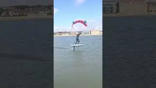 Parawing 4.2 Flow D-Wing - Downloop Gybe and Tacking #parawing