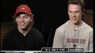 pat kane and jonathan toews-know your teammate