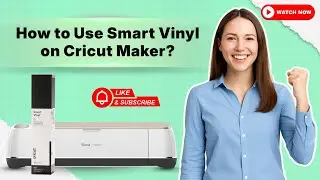 How to Use Smart Vinyl on Cricut Maker? (Easy Steps!) #howtouse #vinyl #cricutmaker #tutorial