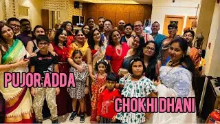 Pujor Adda @ Chokhi Dhani Restaurant in Dubai 📍#bongadda #mahalayaadda #sharodiya 🙏