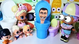СКИБИДИ ТУАЛЕТ В ДЕТСКОМ САДИКЕ ЛОЛ СЮРПРИЗ😲🤣 Смешные куклы мультики ДАРИНЕЛКА