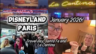 Disney Travel Vlog | Day 1 &ndash; Dover to Calais, Santa Fe Hotel & La Cantina Review ✨