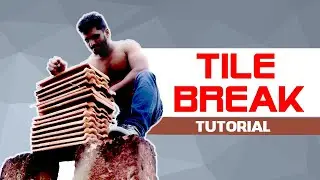 Tile Breaking Tricks | ഓട് പൊട്ടിക്കുന്നത് എങ്ങനെ