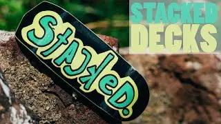 STACKED Decks - Black OG Curb Sled Fingerboard Deck - Product Blog