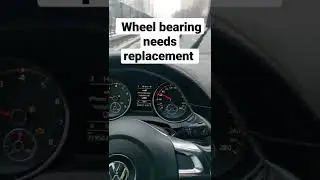 Horrible wheel bearing noise