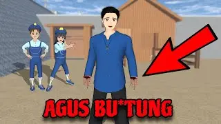 Yuta, Mio Dan Baby Celine Mengejar Agus Bunt*ng || Sakura School Simulator