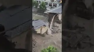 #Сhina. Bridge in Guizhou Province Collapses Under Mysterious Circumstances
