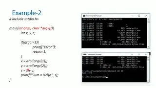 C Programming - Command Line Arguments