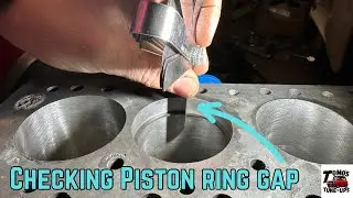 How to: Check piston ring gap